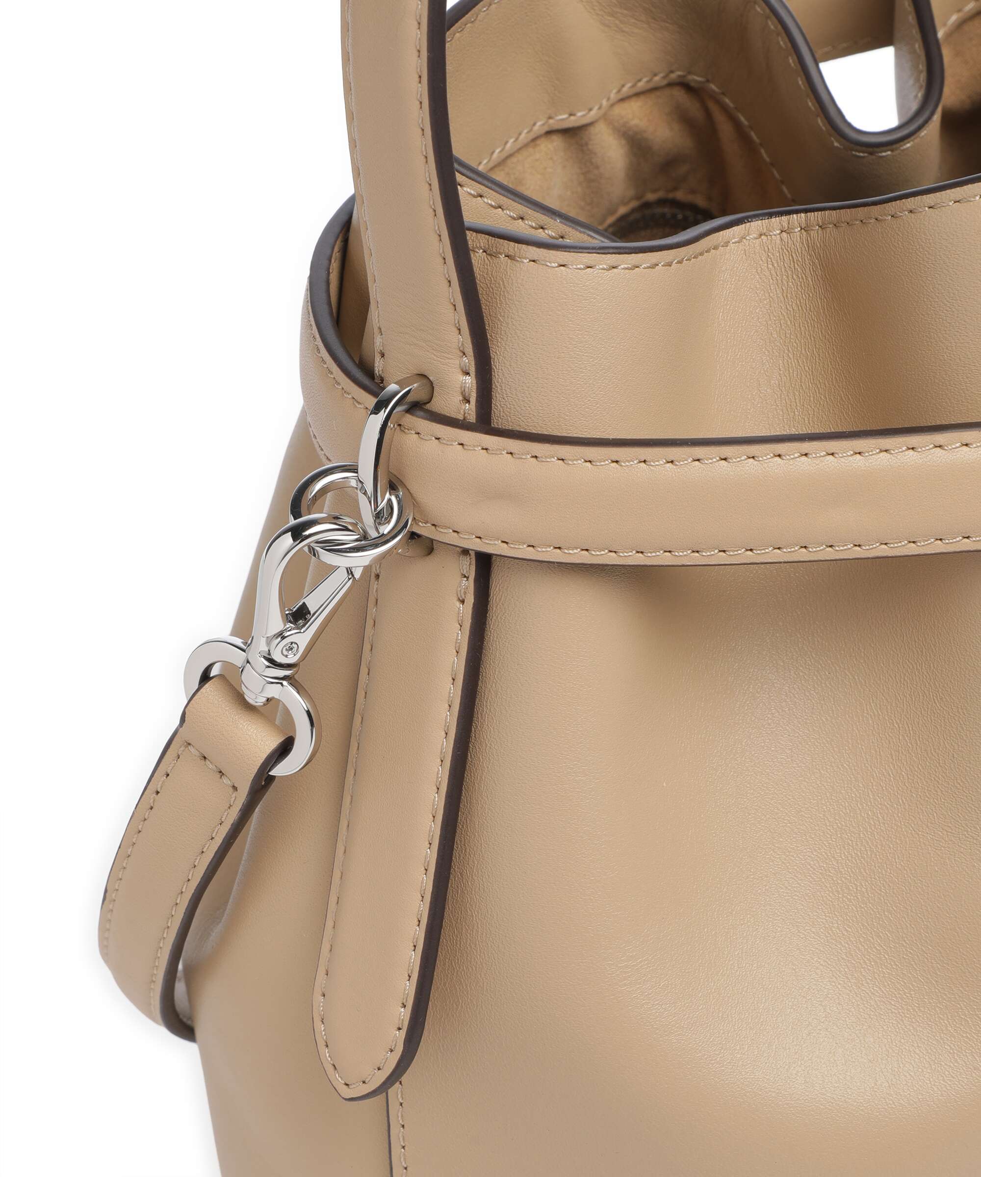Lauren Ralph Lauren Blaike Medium Bucket bag tan