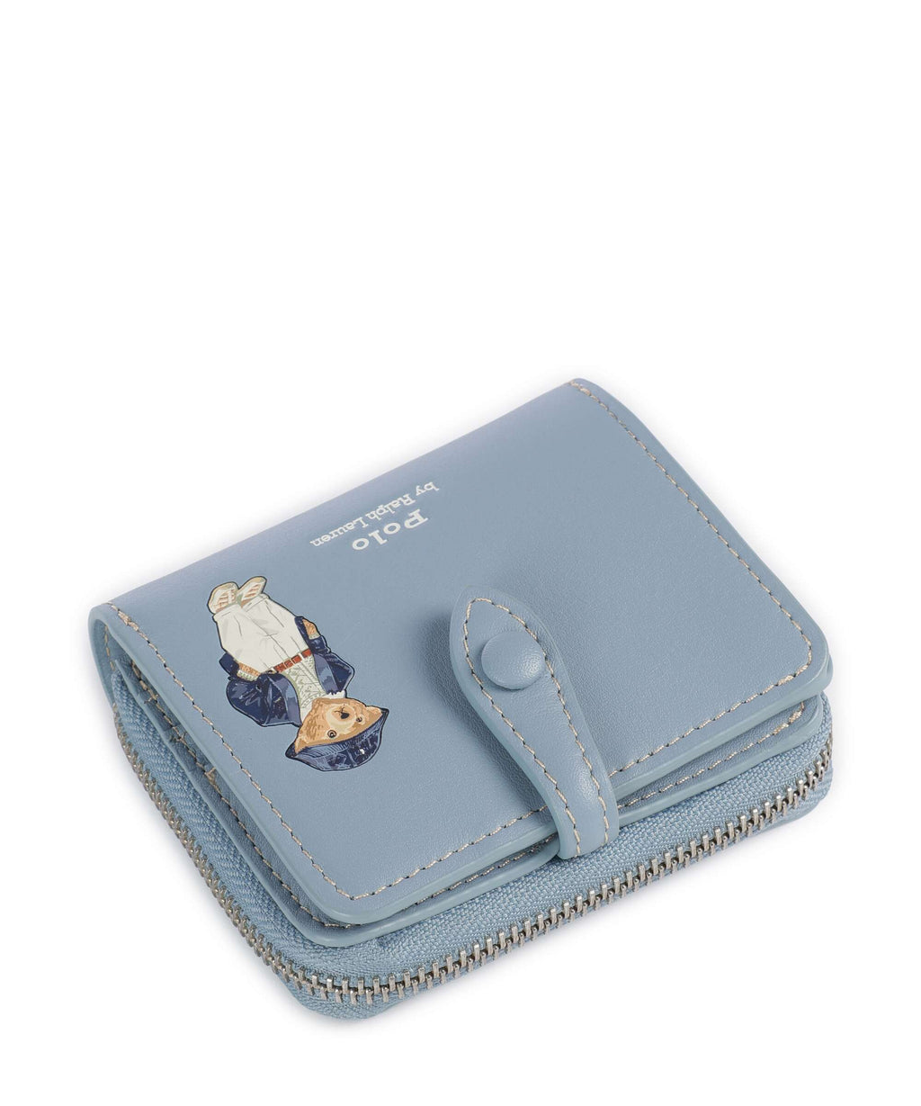 Polo Ralph Lauren Bear Wallet faded denim