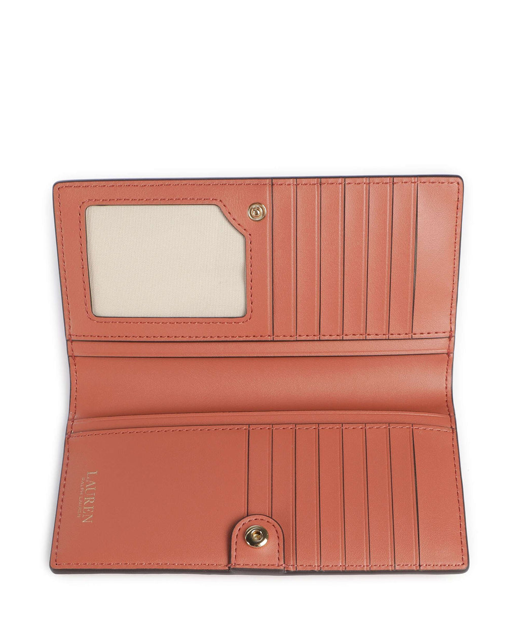 Lauren Ralph Lauren Medium Wallet red terracotta