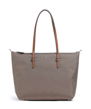 Lauren Ralph Lauren Keaton 26 Shoppingväska taupe brown/lauren tan