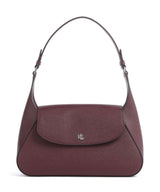 Lauren Ralph Lauren Schylar Medium Axelremsväska dark garnet