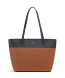 Lauren Ralph Lauren Karly Medium Shoppingväska lauren tan/lauren navy