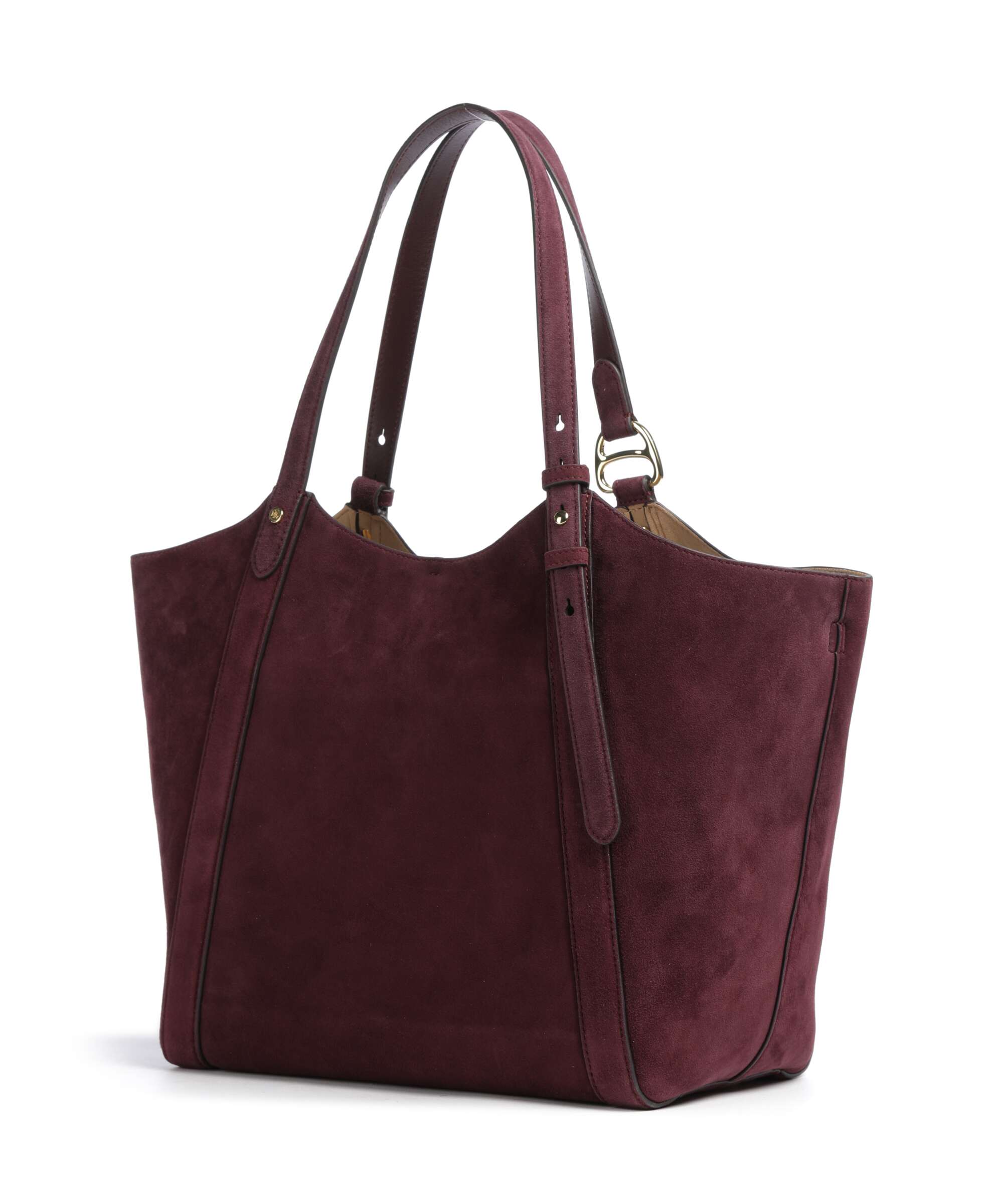 Lauren Ralph Lauren Tasha Large Hobo bag dark garnet
