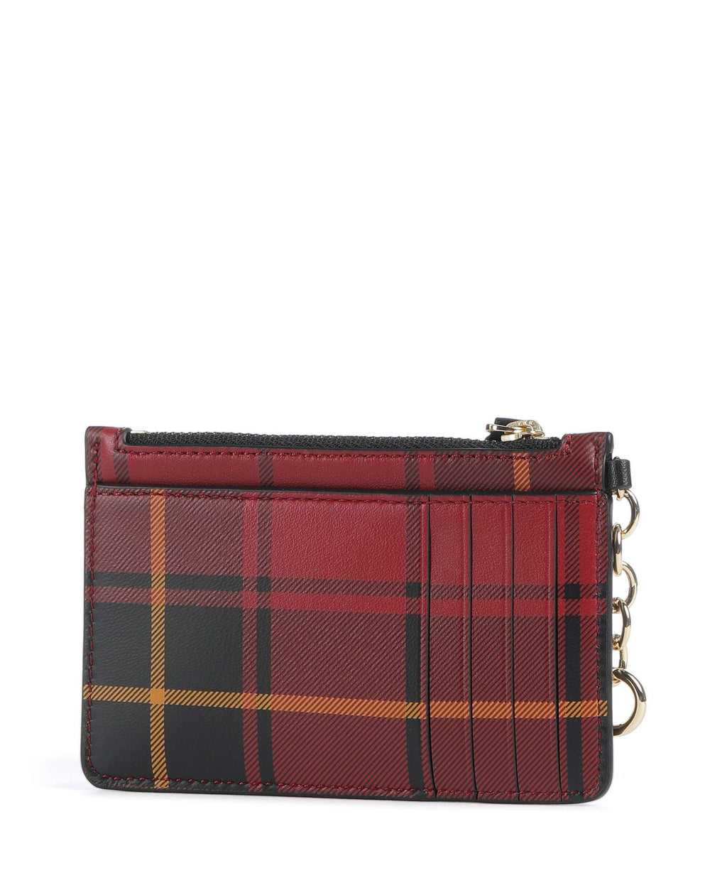 Lauren Ralph Lauren Small Credit card holder holiday tartan/black