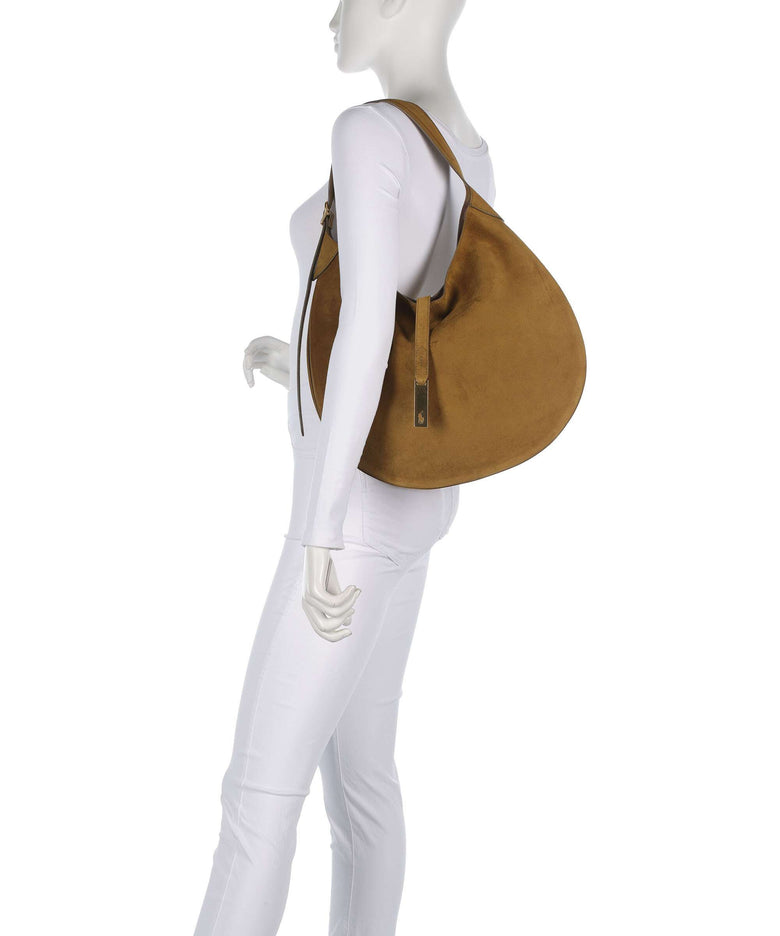 Polo Ralph Lauren ID Collection Medium Hobo bag artichoke