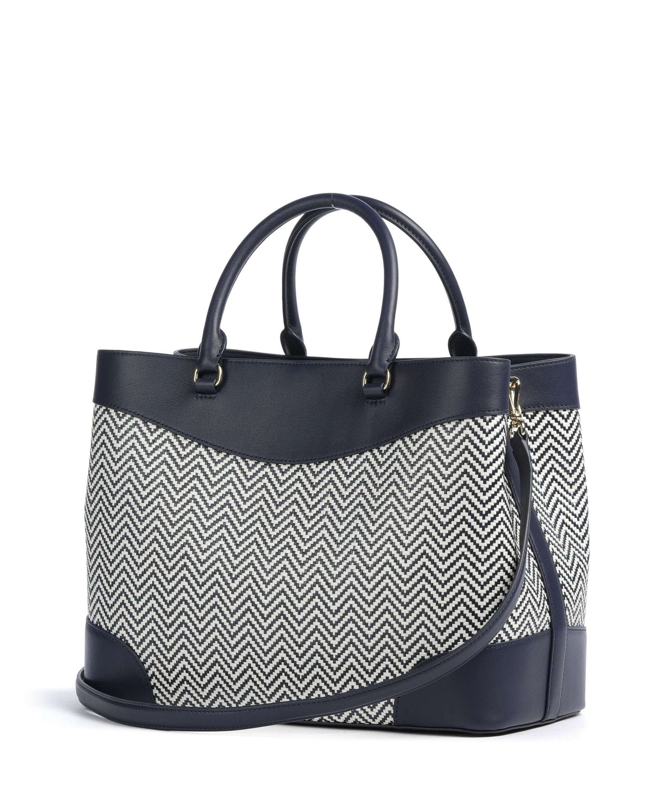 Lauren Ralph Lauren Marcy 36 Handbag refined navy/soft white