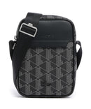 Lacoste The Blend Crossover väska monogram noir/gris