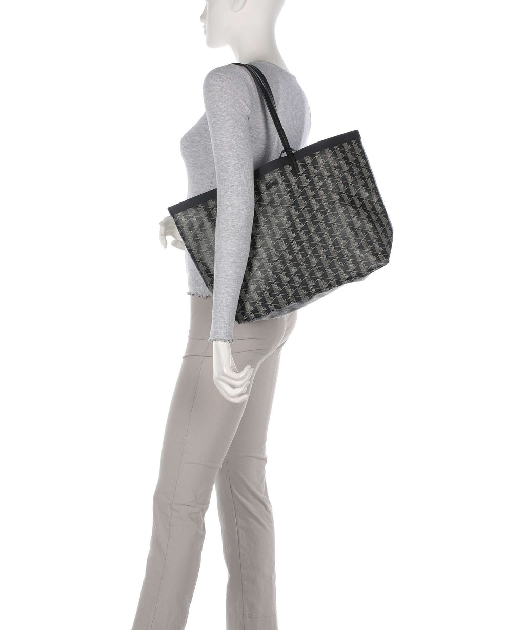 Lacoste Zely Tote bag mono noir/beige