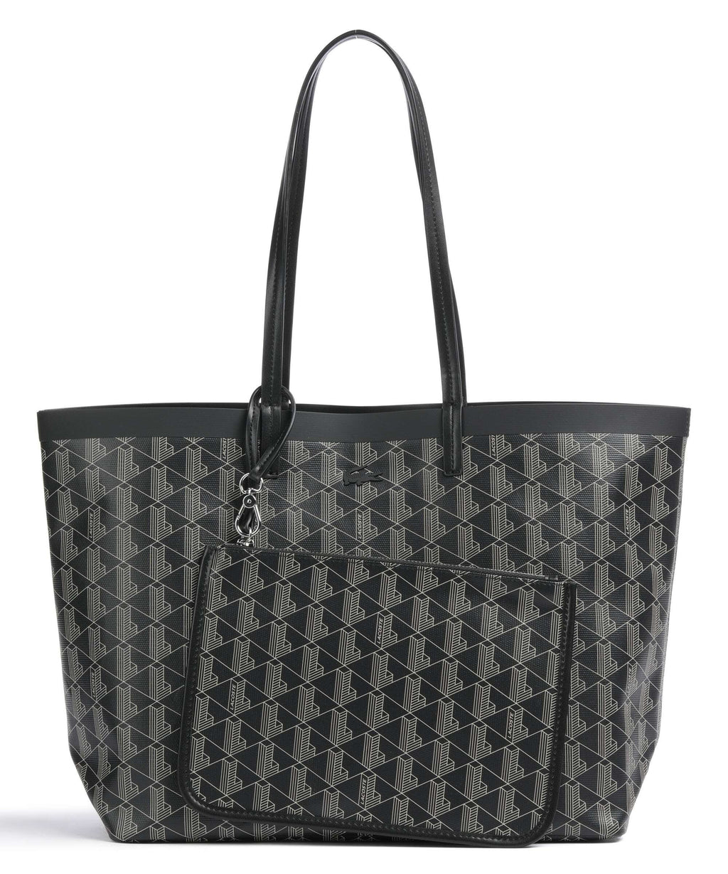 Lacoste Zely Tote bag mono noir/beige
