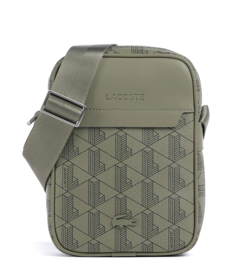 Lacoste The Blend Crossbody bag mono kaki/noir