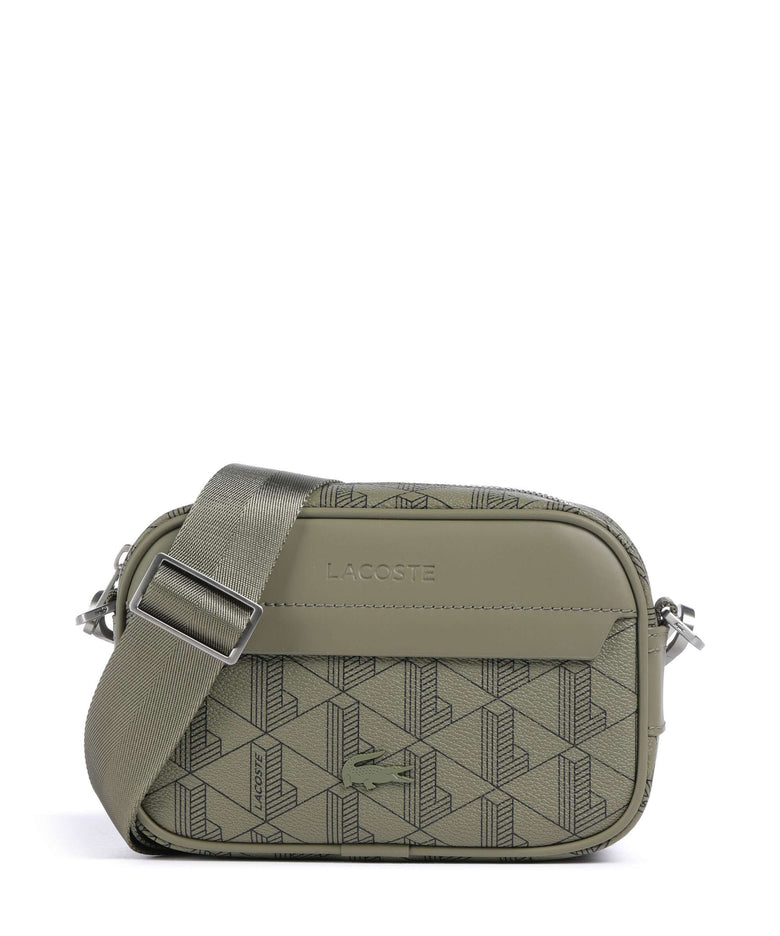 Lacoste The Blend Crossbody bag mono kaki/noir