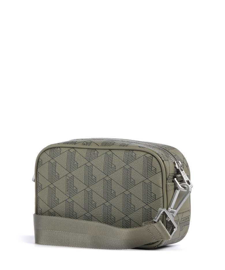 Lacoste The Blend Crossbody bag mono kaki/noir
