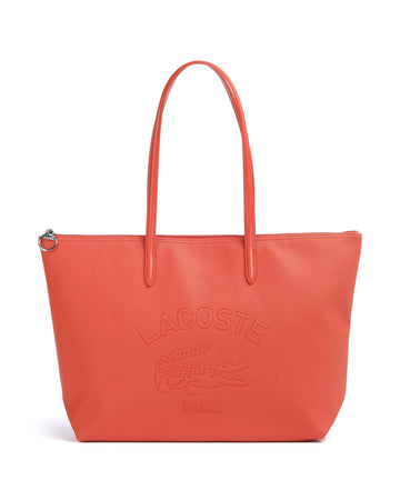 Lacoste L.12.12 Concept Tote bag croco/burnt