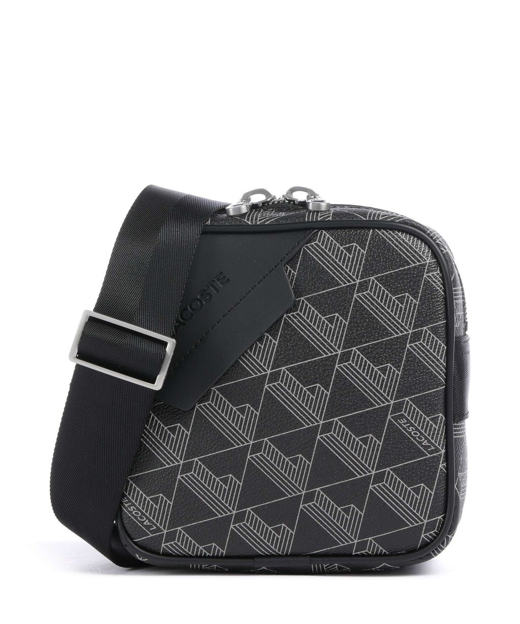 Lacoste The Blend Crossbody bag monogram noir/gris
