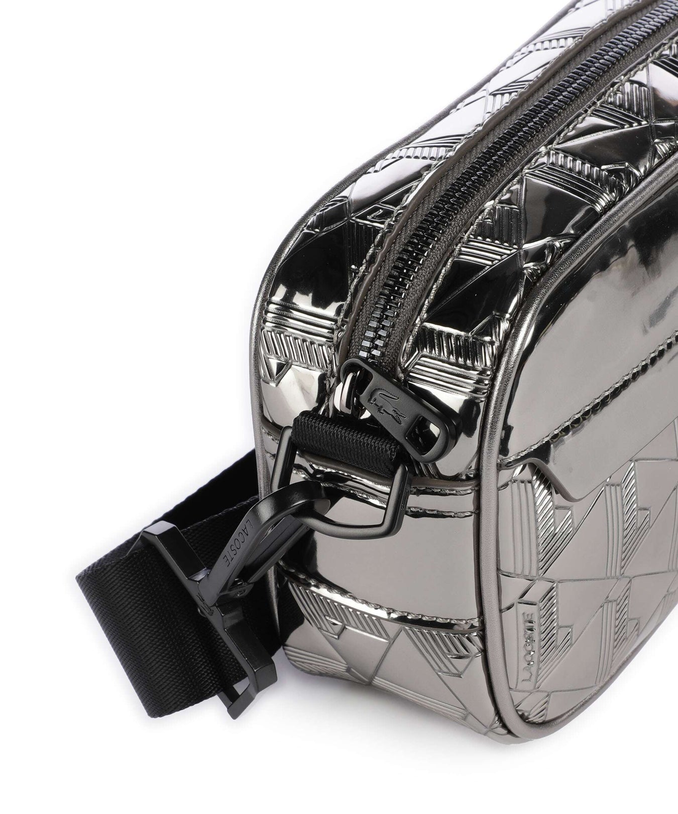 Lacoste The Blend Crossbody bag silver/black