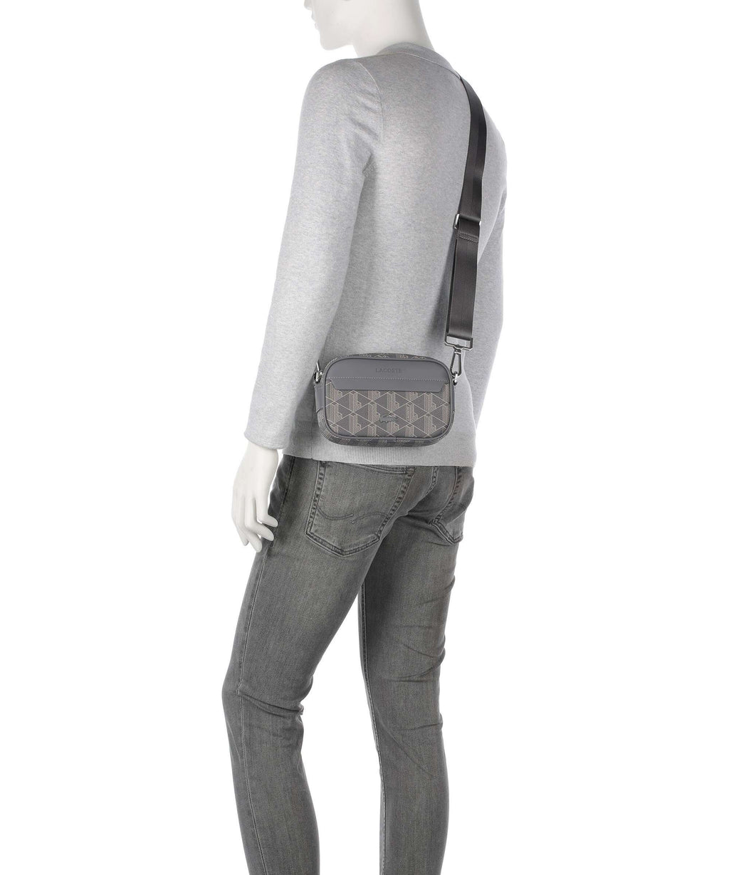 Lacoste The Blend Crossbody bag mono castlerock/string