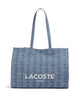 Lacoste Heritage Jacquard Shoppingväska denim