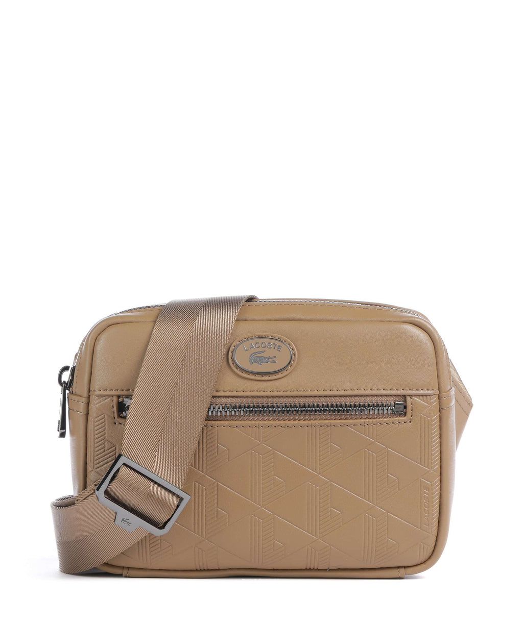 Lacoste Nomogramme Crossbody bag cookie