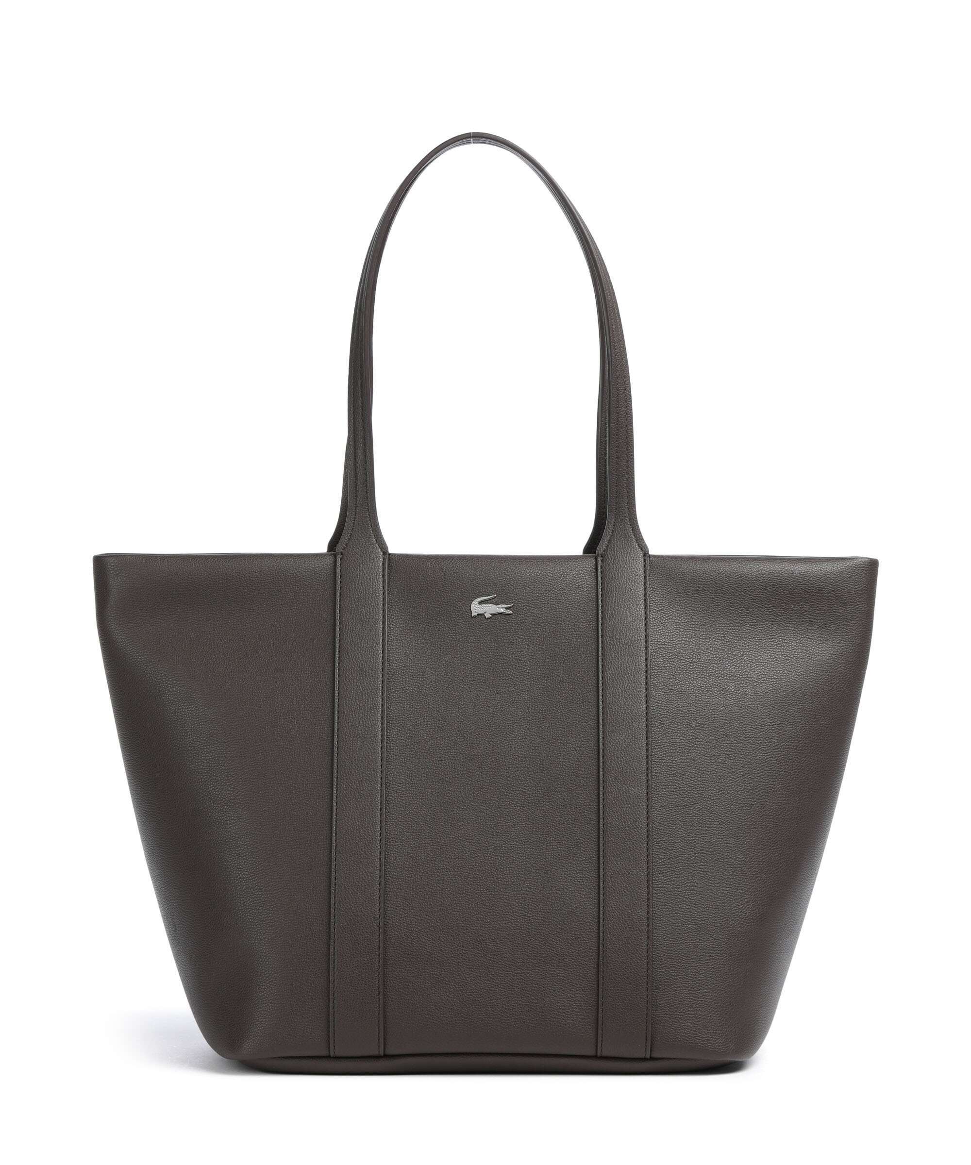 Lacoste Authentic Tote bag dark brown