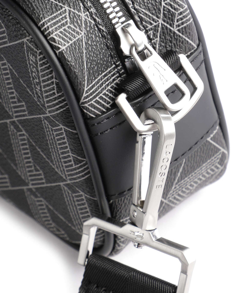 Lacoste The Blend Crossbody bag allover monogram/noir/gris