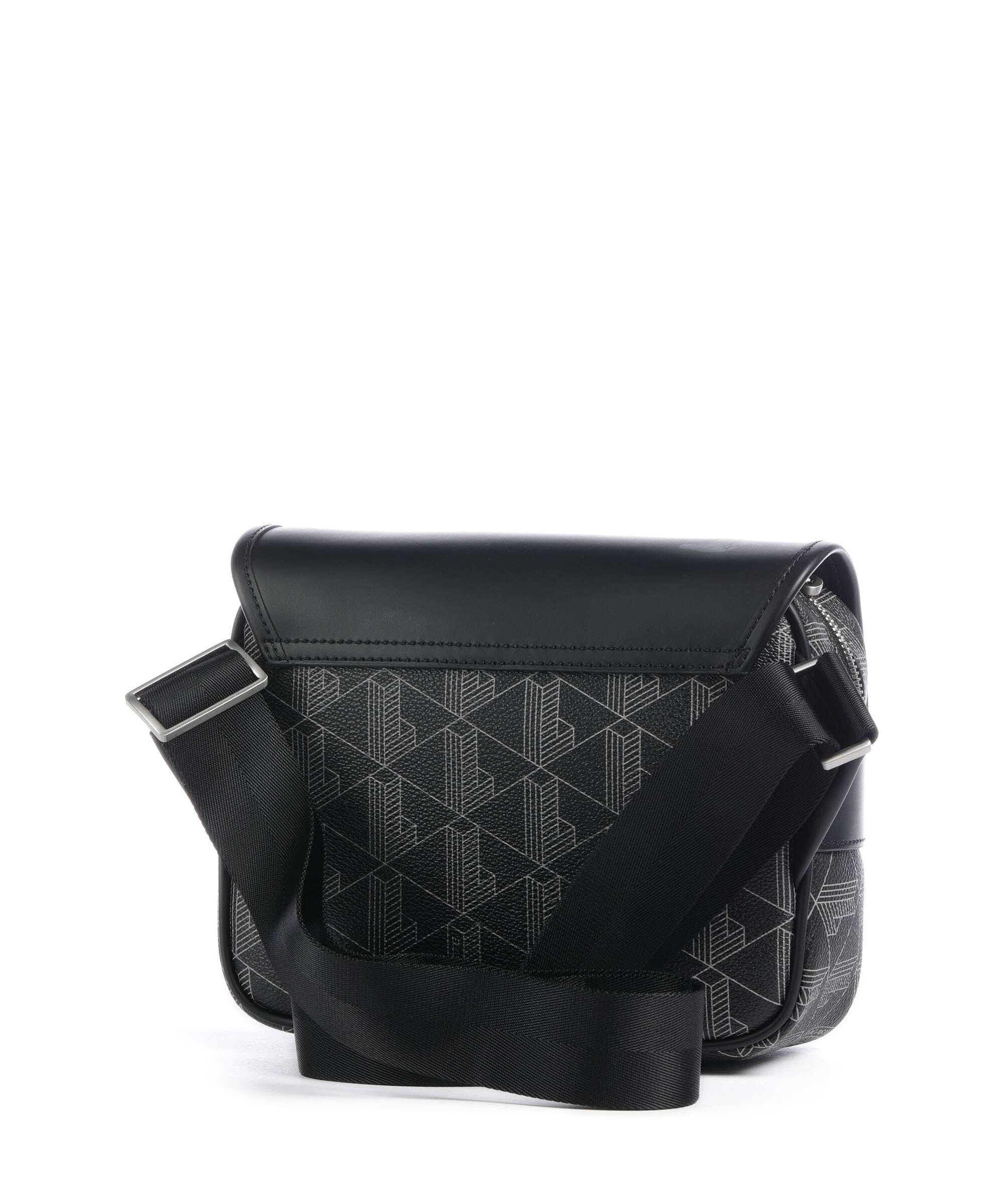 Lacoste The Blend Crossbody bag monogram noir/gris