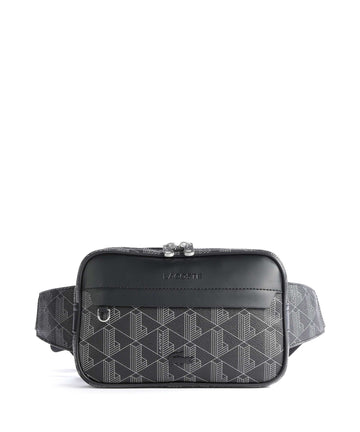 Lacoste The Blend Midjeväska allover monogram/noir/gris