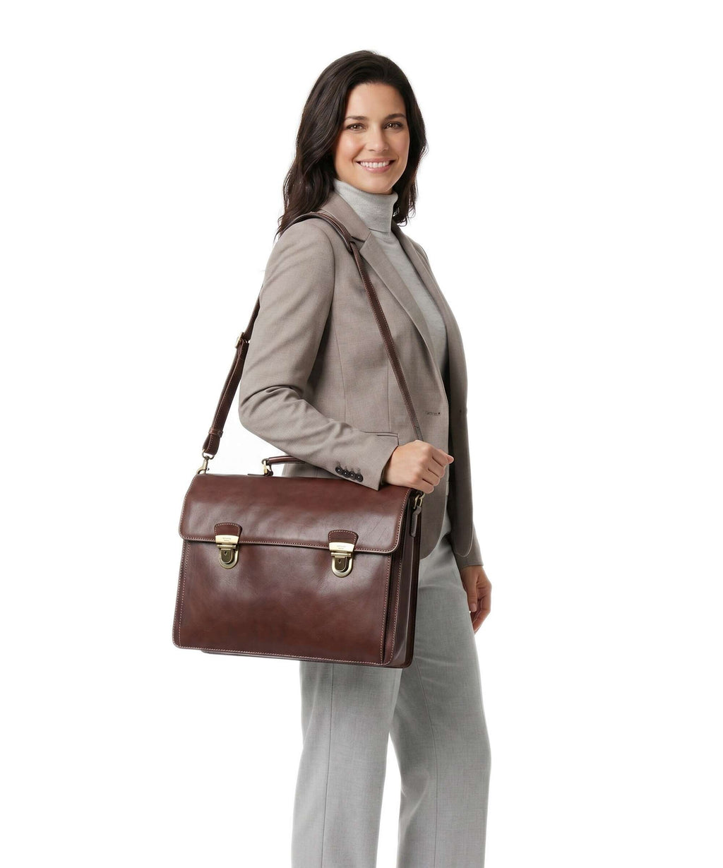 Picard Toscana Briefcase brown