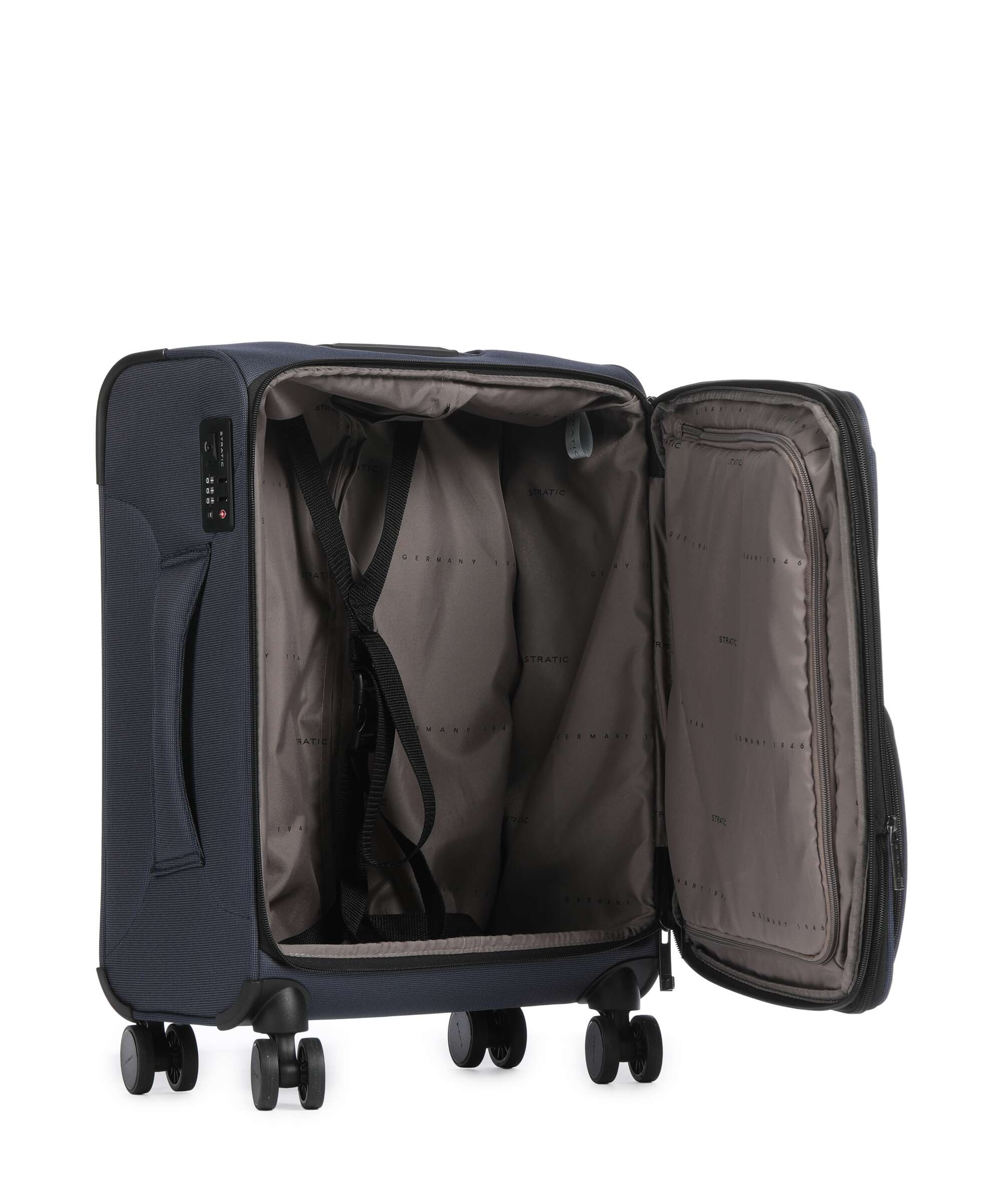 Stratic Bendigo Light+ Spinner (4 wheels) navy