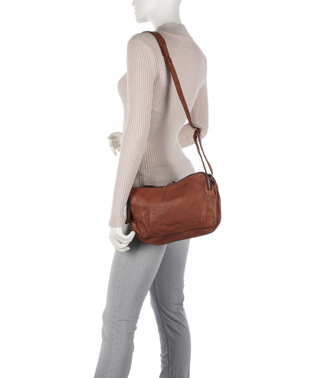 Harold's Submarine Crossbody bag cognac