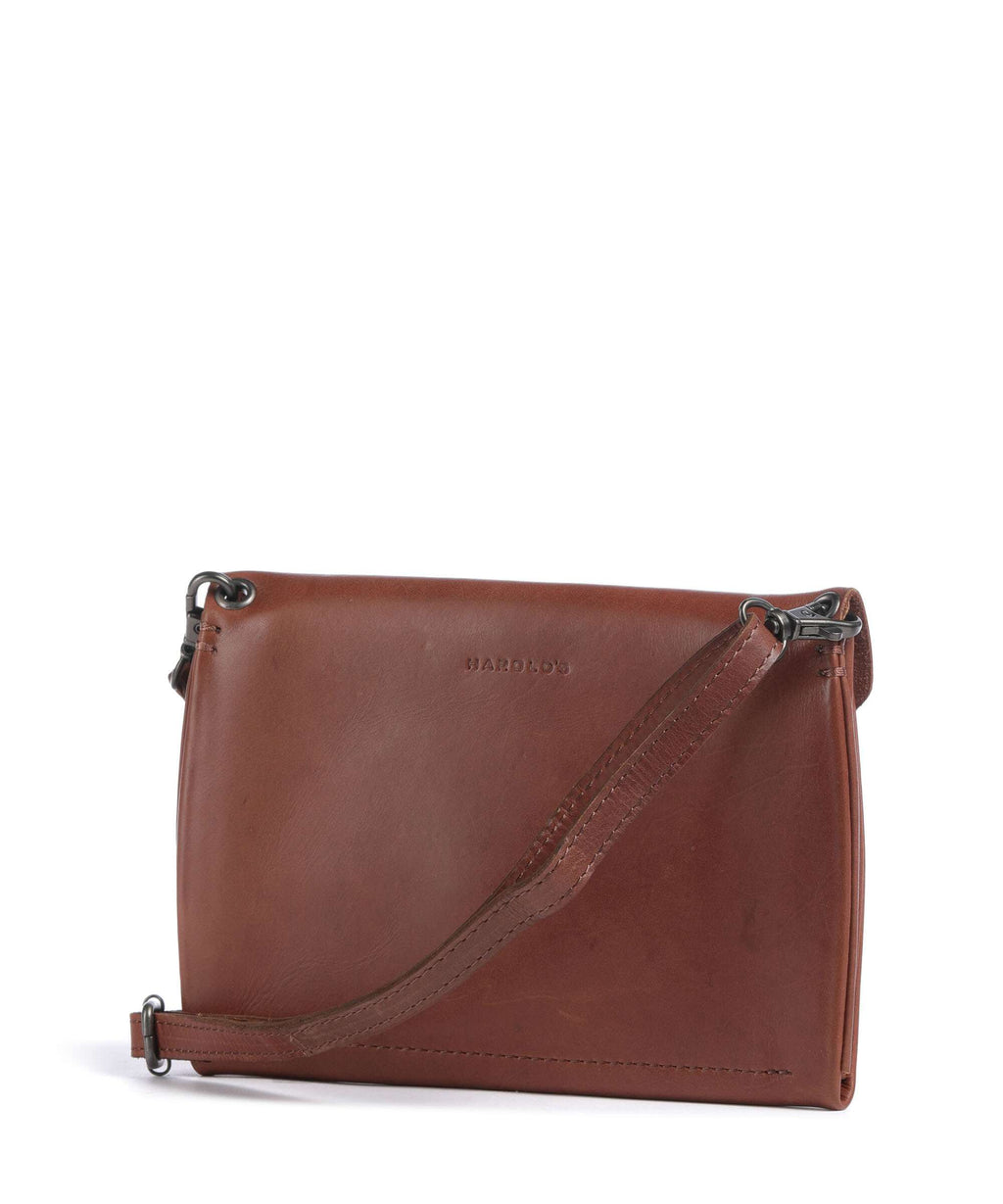 Harold's Fold Crossbody bag cognac