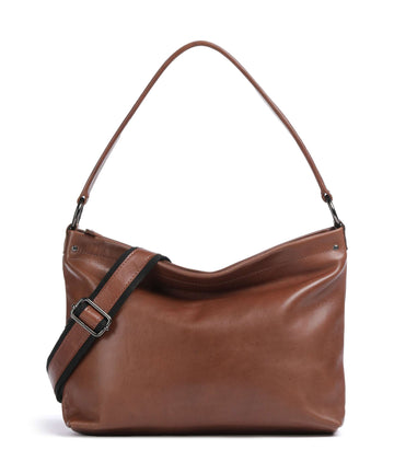 Harold's Caugio Hobo väska cognac