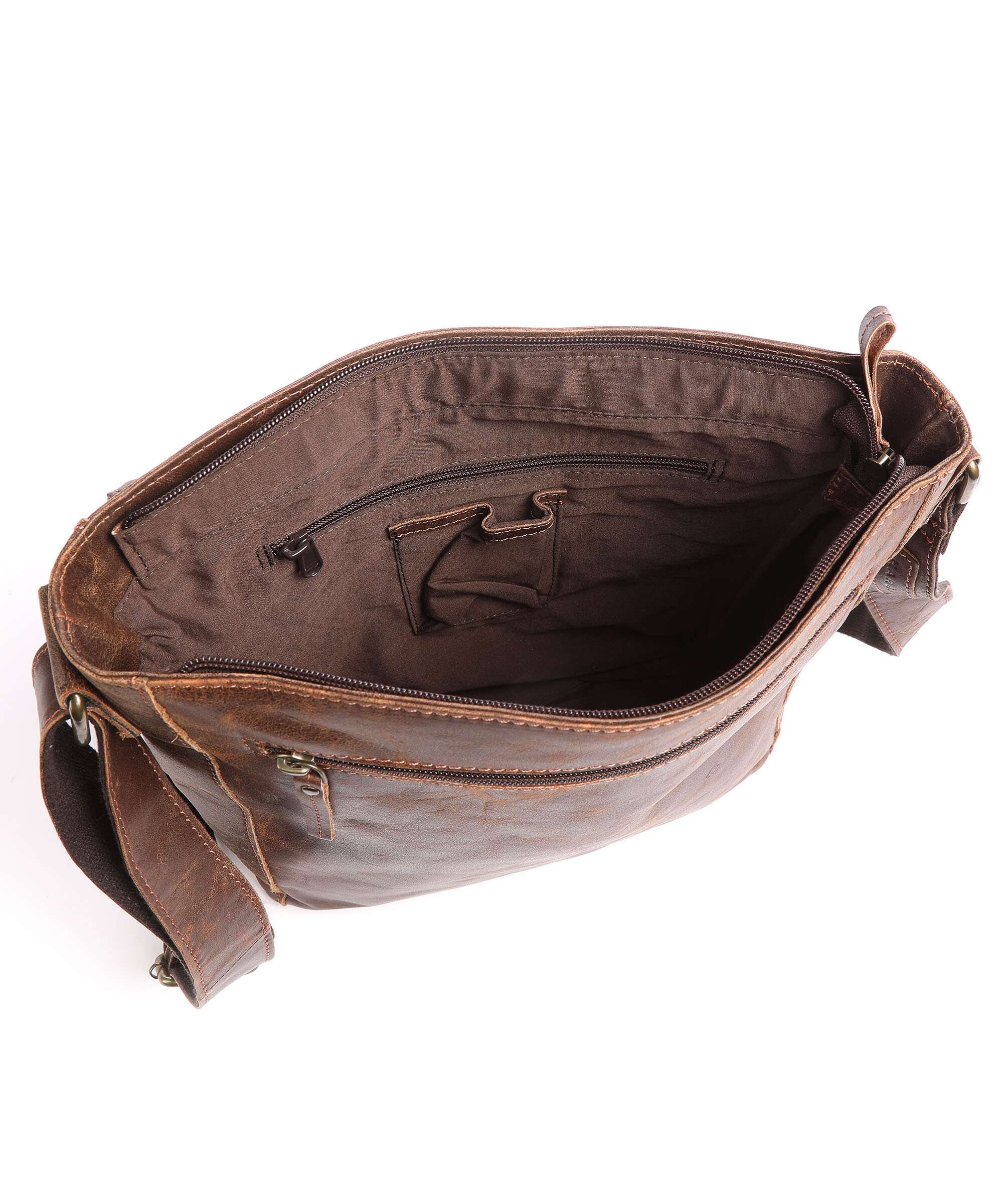 Harold's Crunchy L Crossbody bag braun