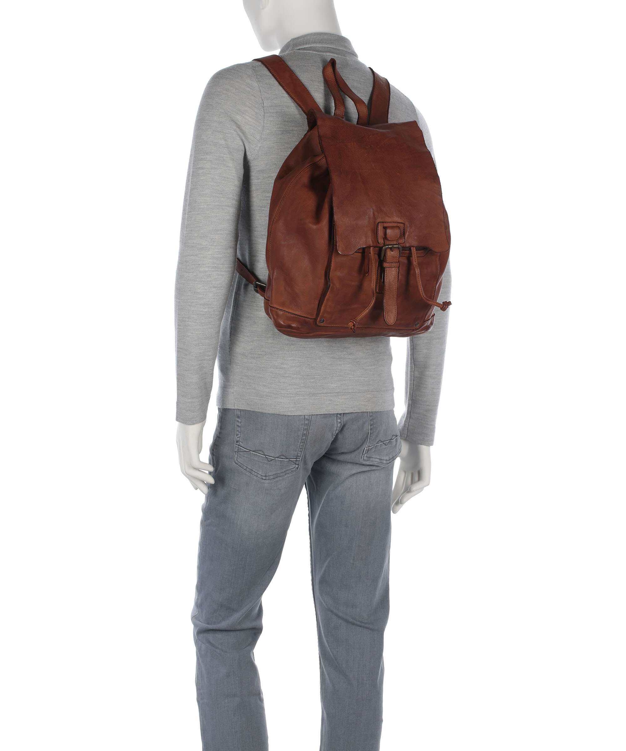 Harold's Submarine Backpack cognac