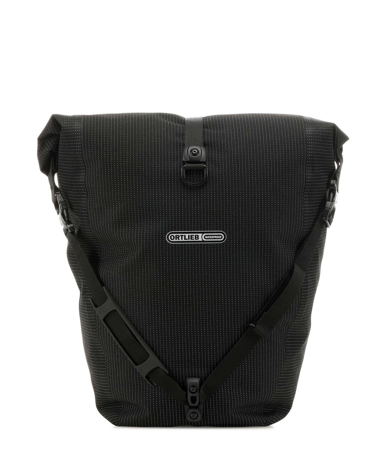 Ortlieb Back-Roller High Visibility QL2.1 Bike pannier black reflective