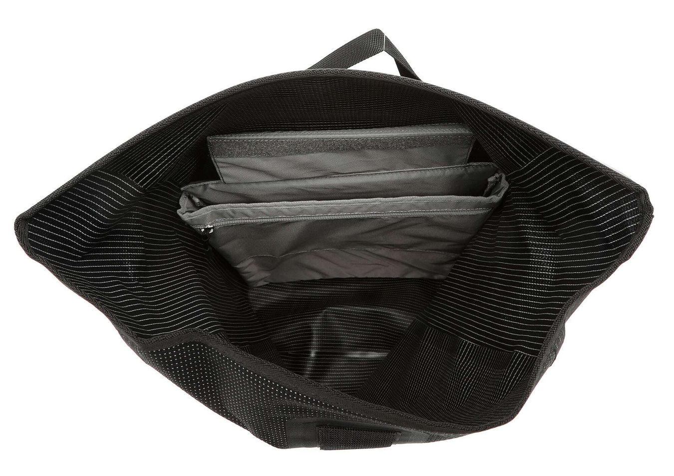 Ortlieb Velocity High-Vis 23 Rolltop backpack black reflective