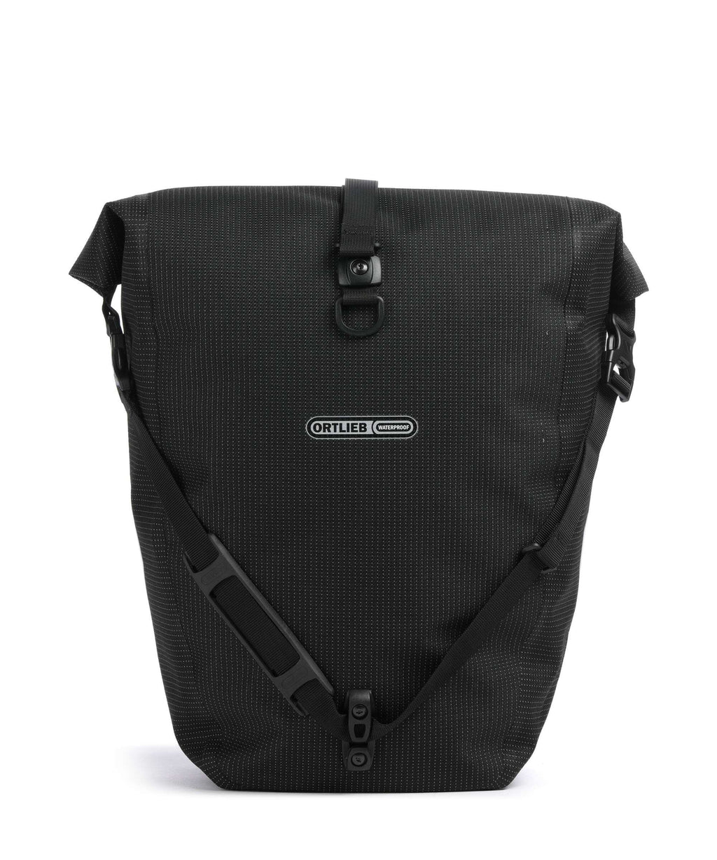 Ortlieb Back-Roller High Visibility QL3.1 Bike pannier black reflective
