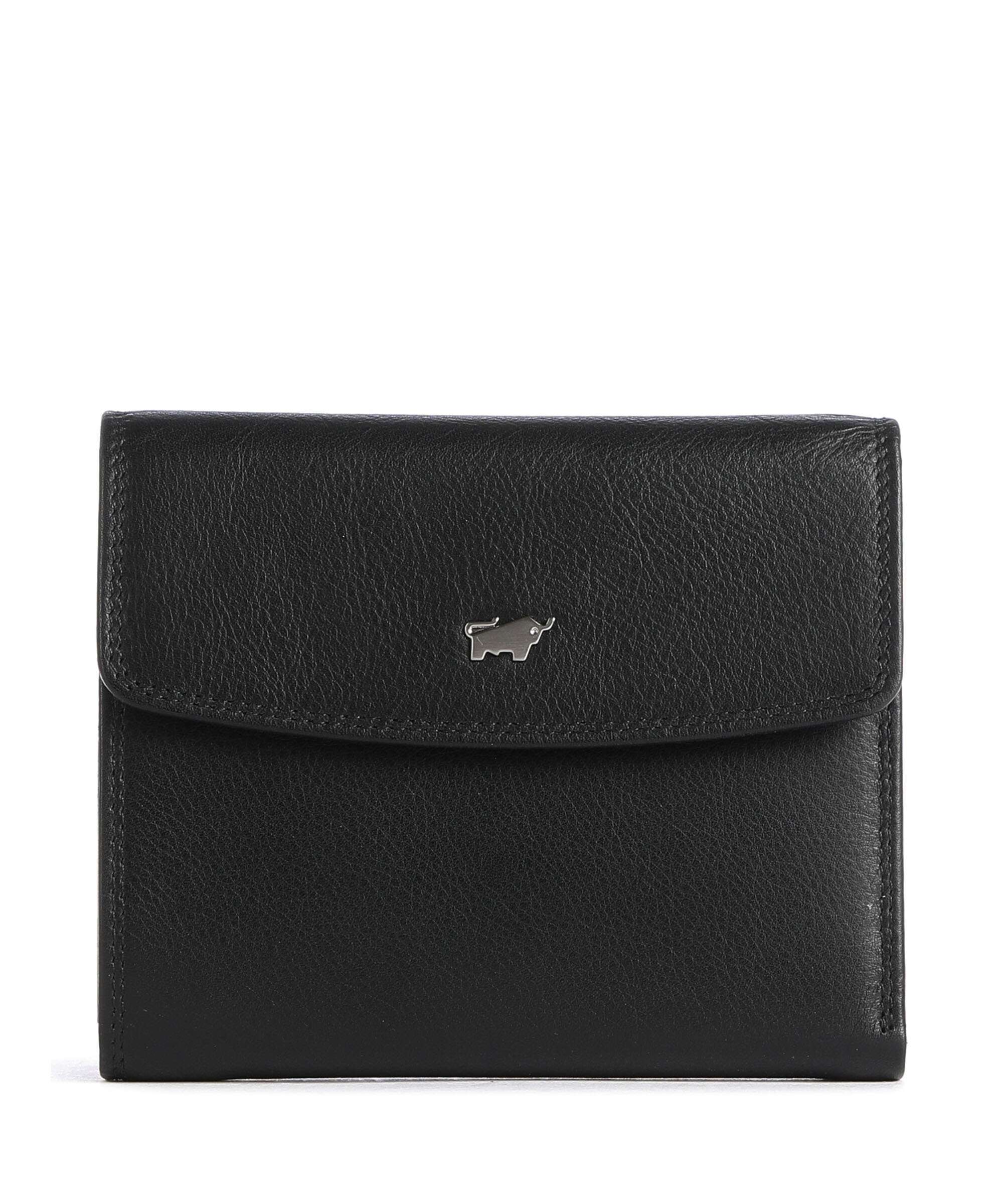 Braun Büffel Golf Secure Wallet schwarz