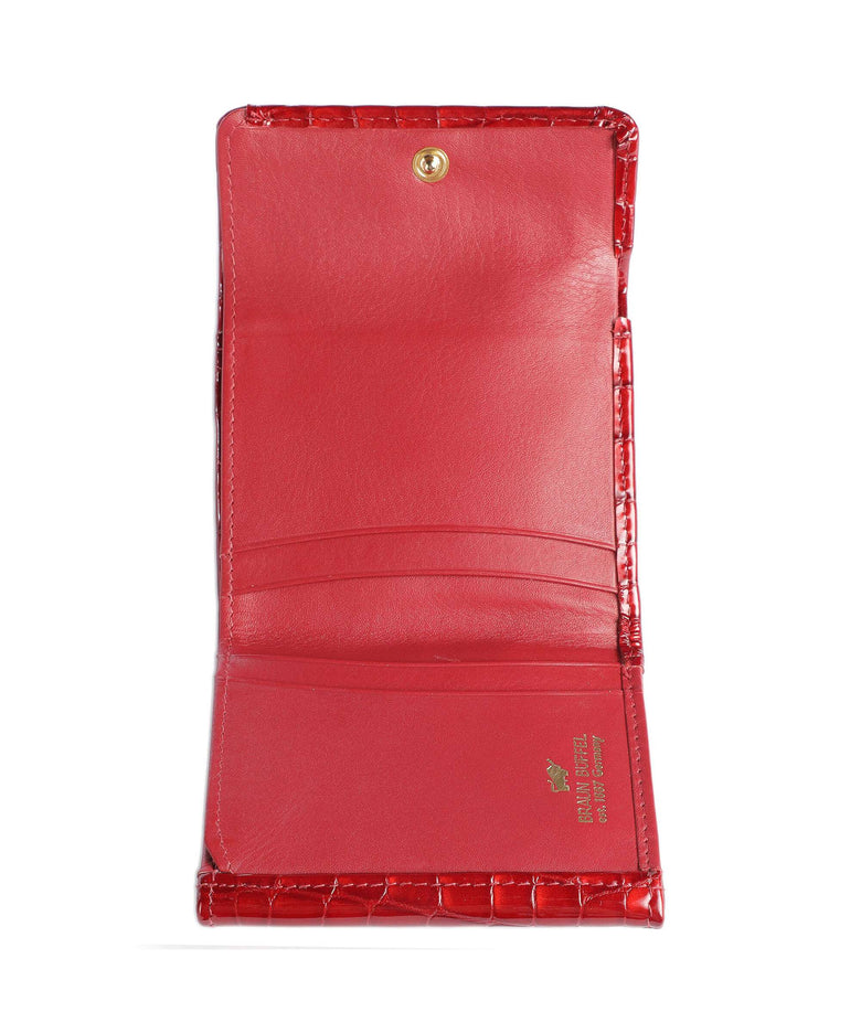 Braun Büffel Verona Wallet rot