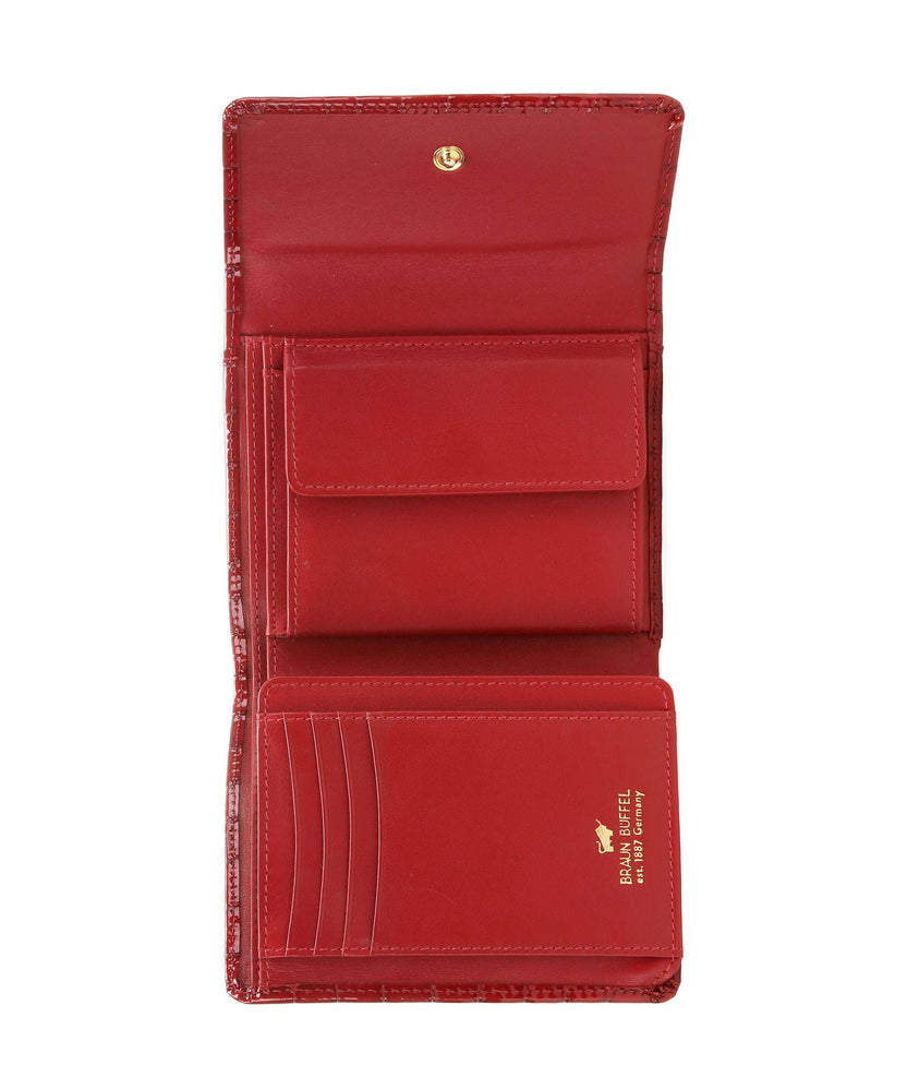 Braun Büffel Verona Wallet rot
