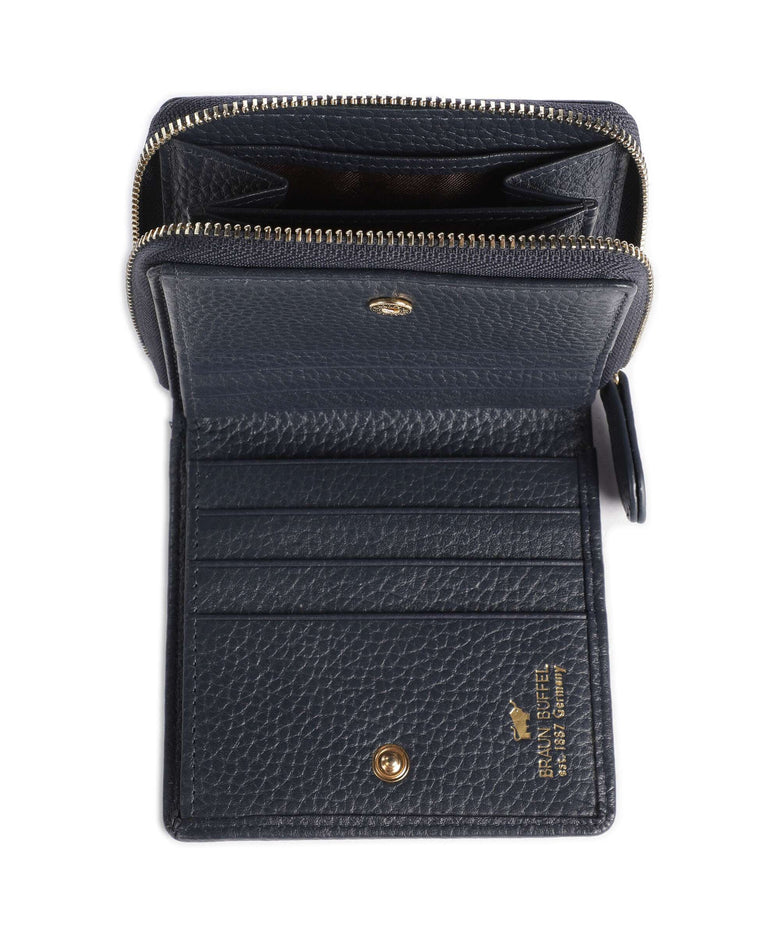 Braun Büffel Asti Wallet navy