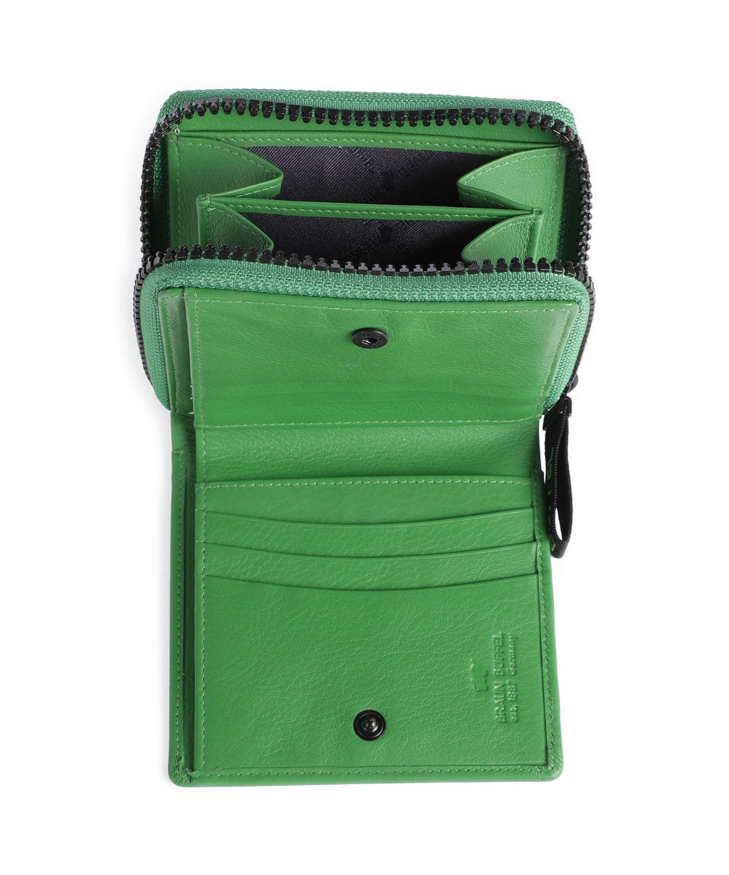 Braun Büffel Capri RFID Wallet grün