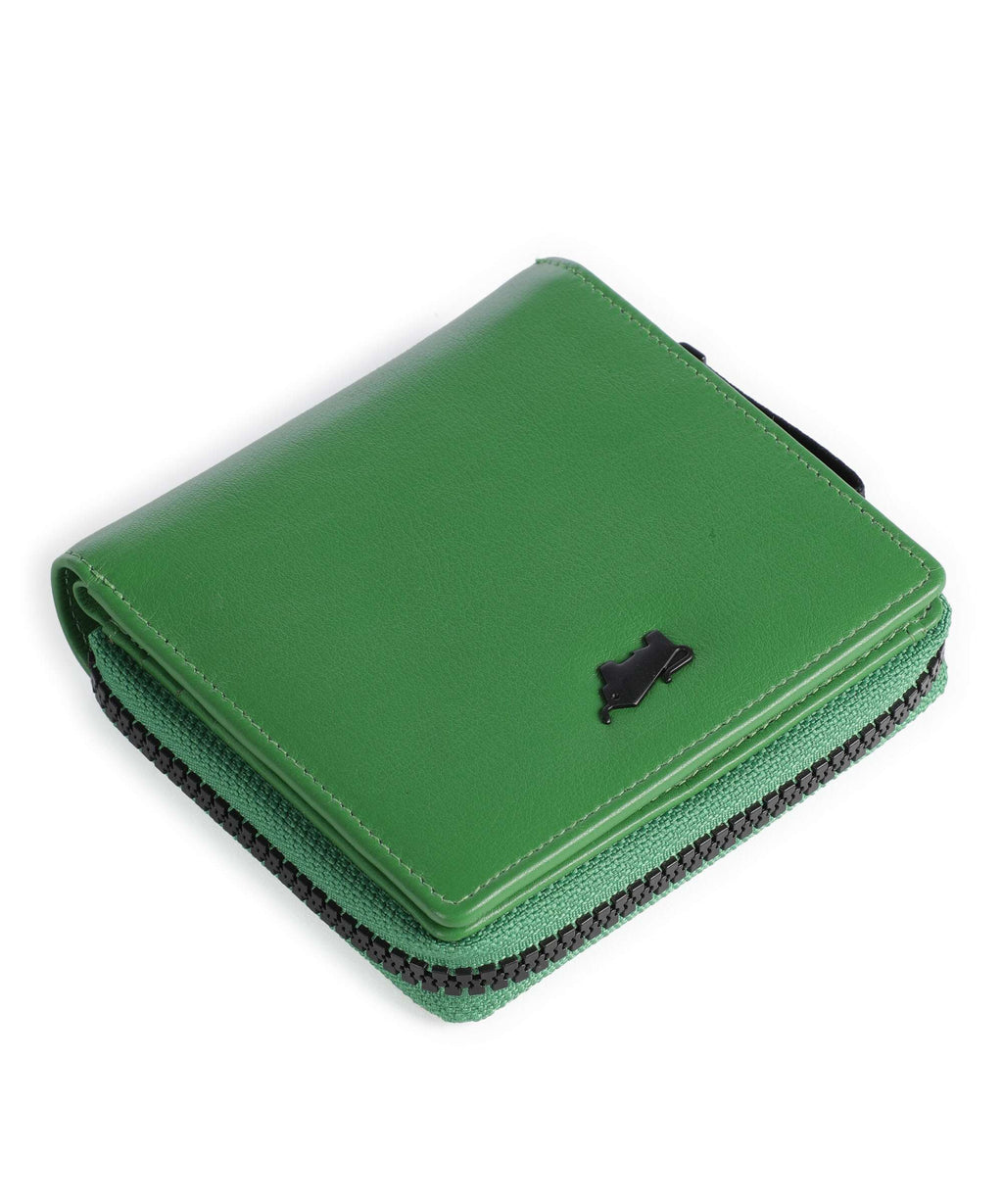 Braun Büffel Capri RFID Wallet grün