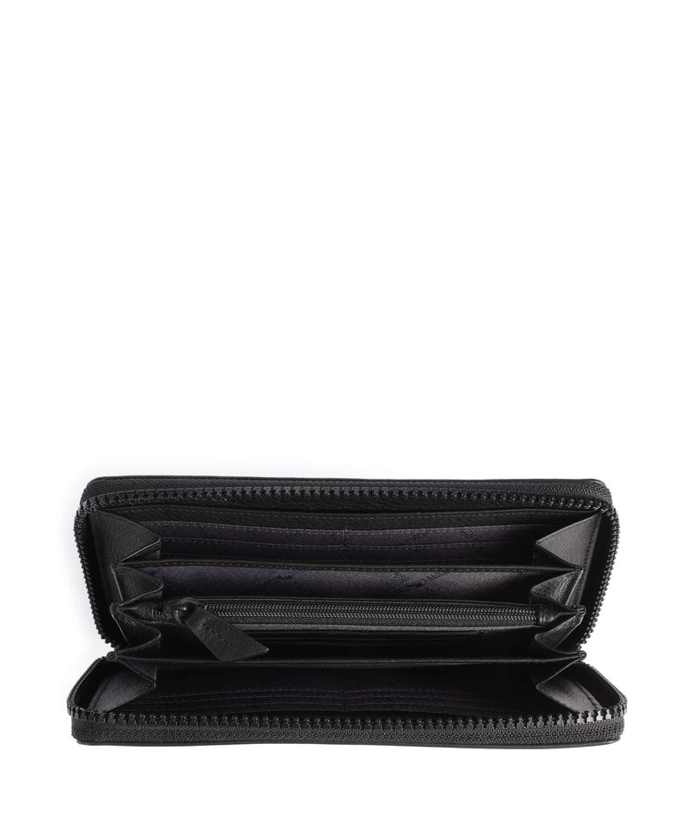 Braun Büffel Capri Wallet schwarz