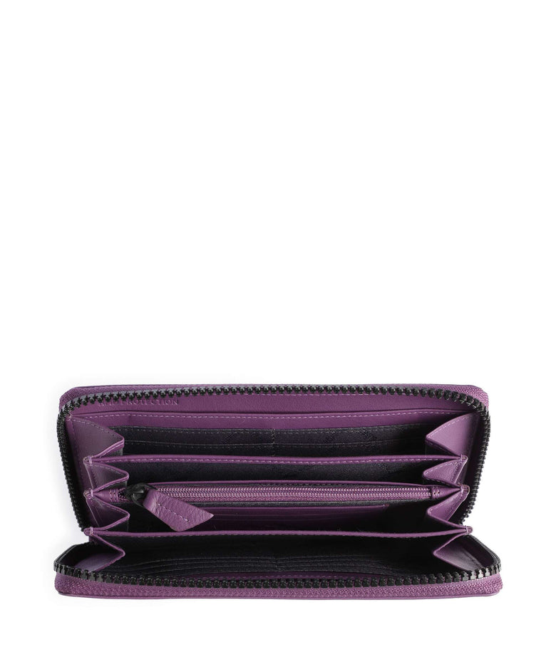 Braun Büffel Capri Wallet viola