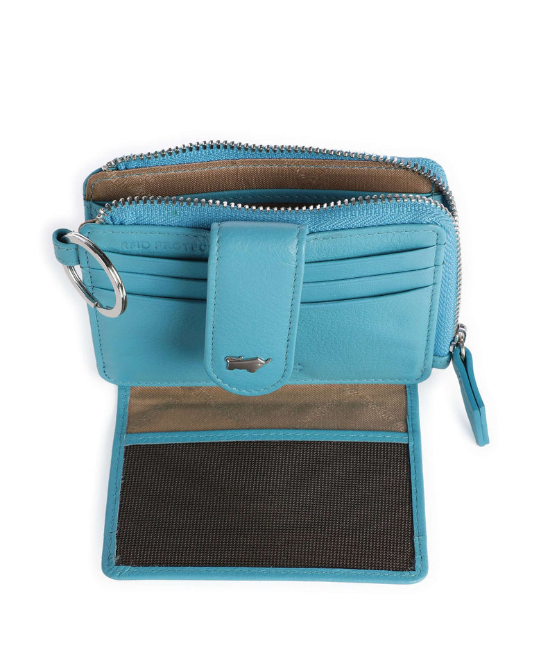 Braun Büffel Joy RFID Credit card holder türkis