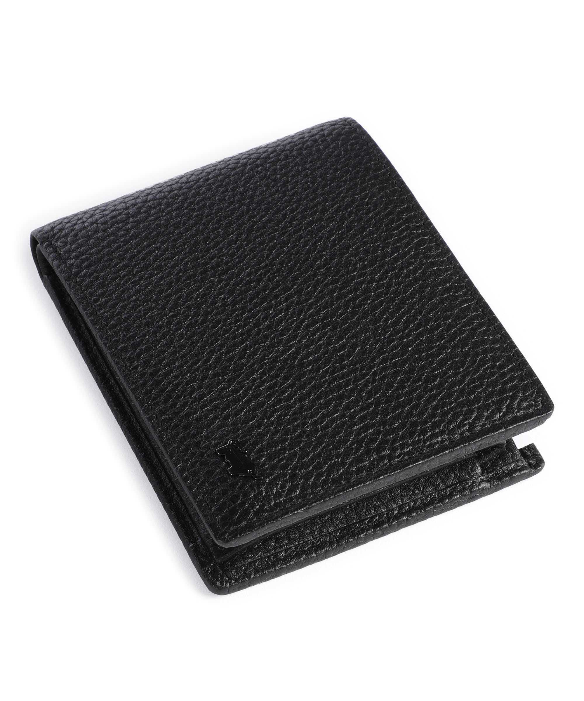 Braun Büffel Theo Wallet schwarz