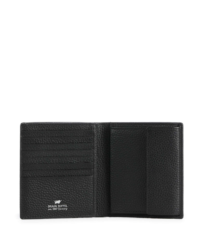 Braun Büffel Theo RFID Wallet schwarz