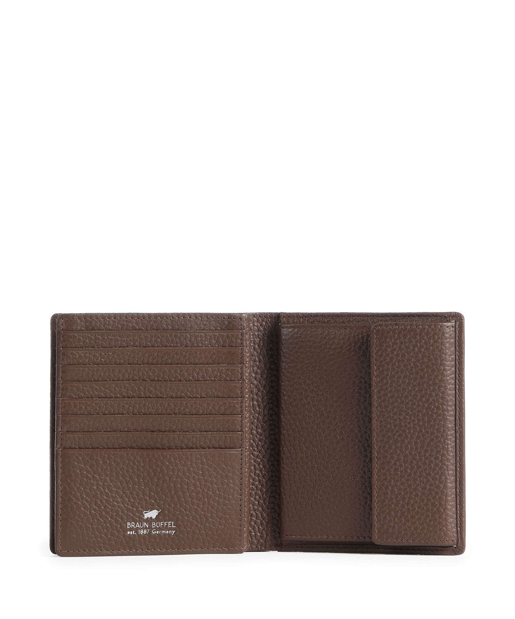 Braun Büffel Theo RFID Wallet nut