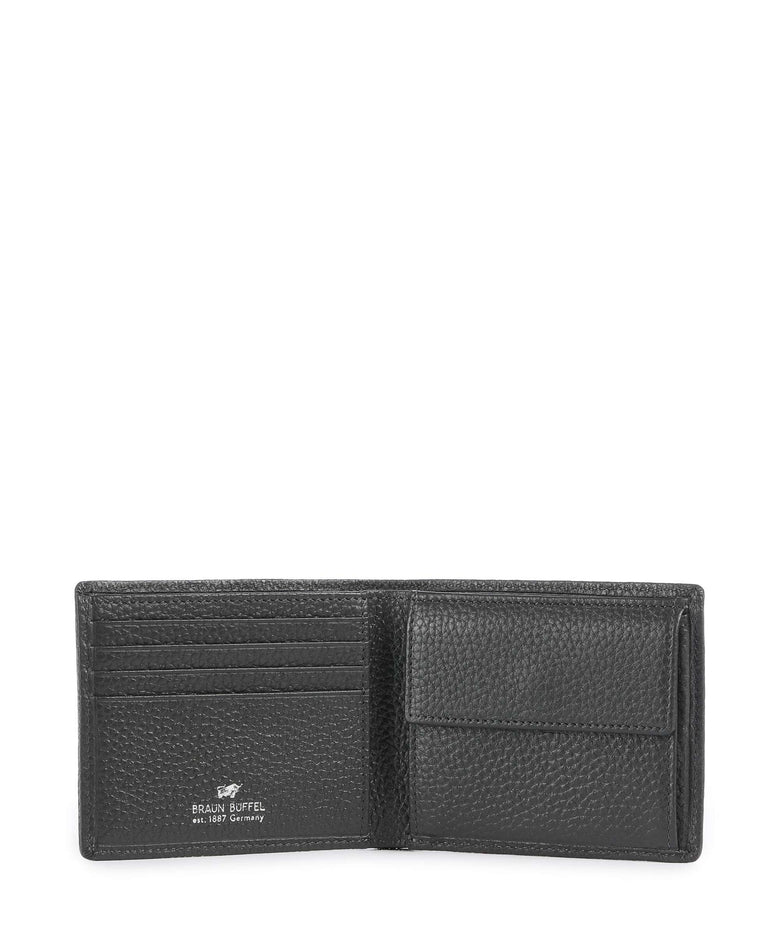 Braun Büffel Theo Wallet dark grey