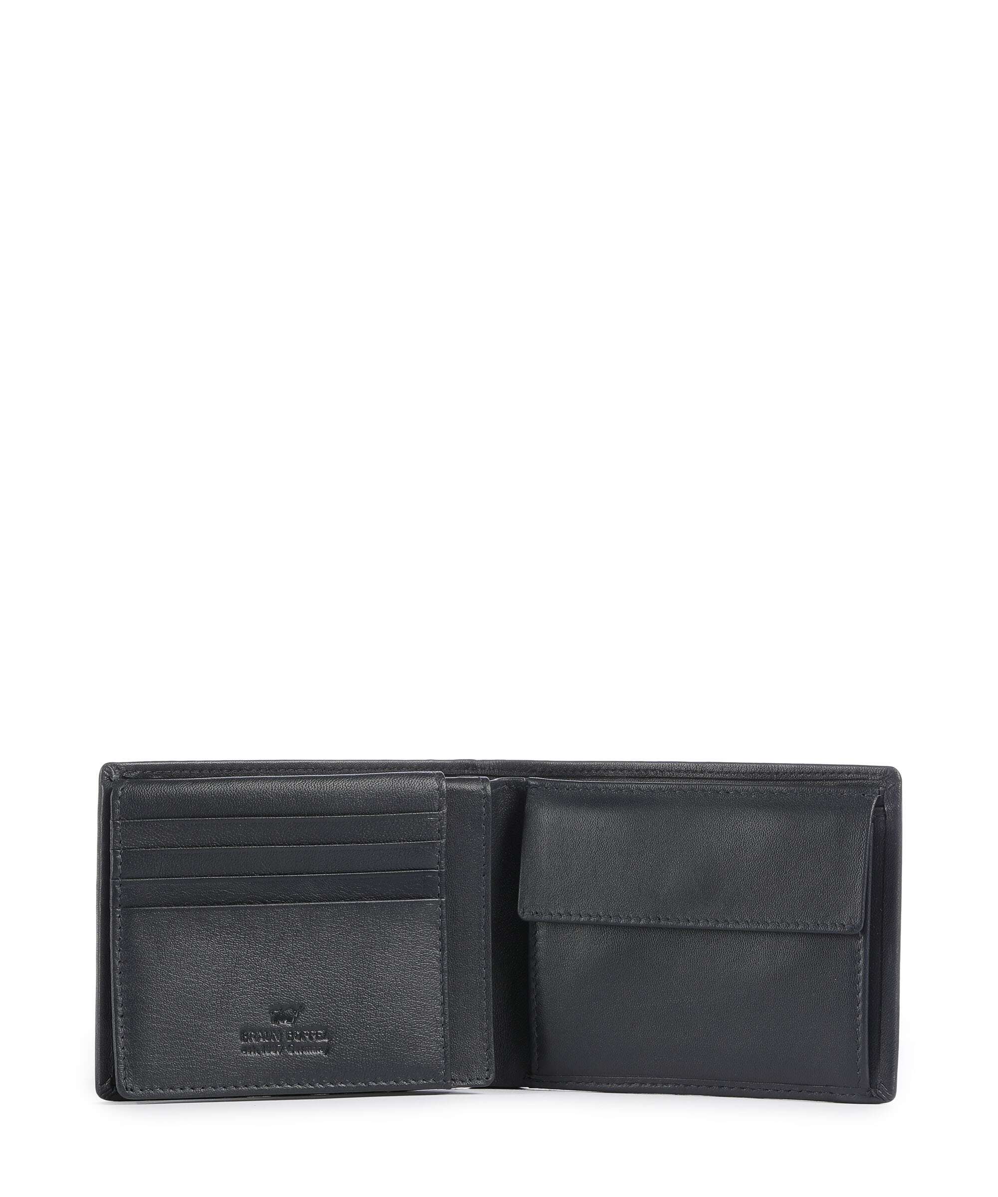 Braun Büffel Hannes RFID Wallet navy